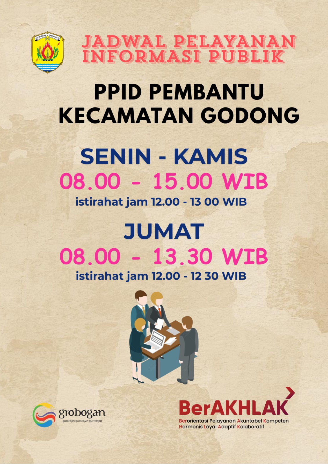 2.e Jadwal Pelayanan Informasi Publik
