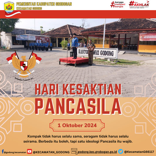 Krem Elegan Minimalis Ucapan Hari Kesaktian Pancasila Kiriman Instagram 1